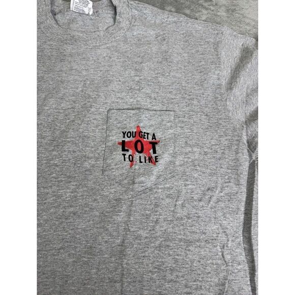 Vintage 90s Marlboro Man Short Sleeve T Shirt Men's Size XL Gray - Picture 4 of 11